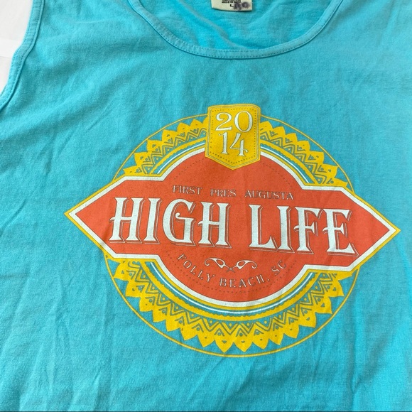 High Life 2014 First Pres Augusta Polly South Carolina Vacation Tank XLARGE - Picture 9 of 13